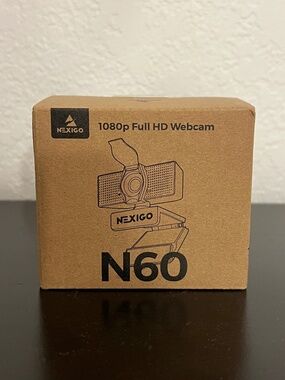 BRAND NEW NexiGo N60 1080p Webcam
